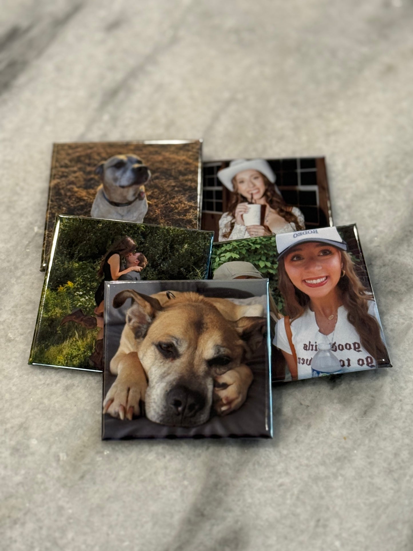 2x2" Square Photo Magnets