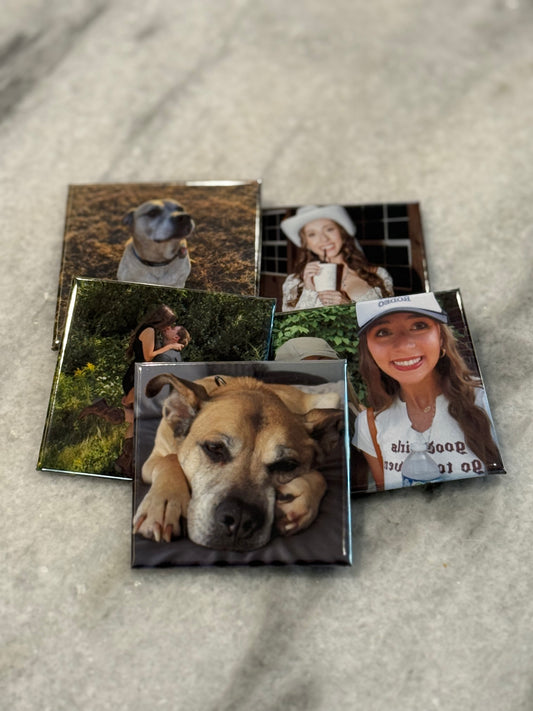 2x2" Square Photo Magnets